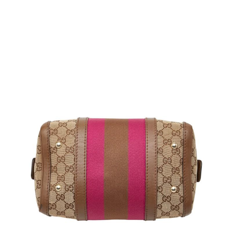 GUCCI（グッチ） GGキャンバス シェリーライン ミニボストンバッグ