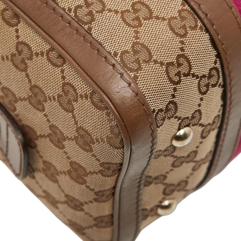 GUCCI（グッチ） GGキャンバス シェリーライン ミニボストンバッグ