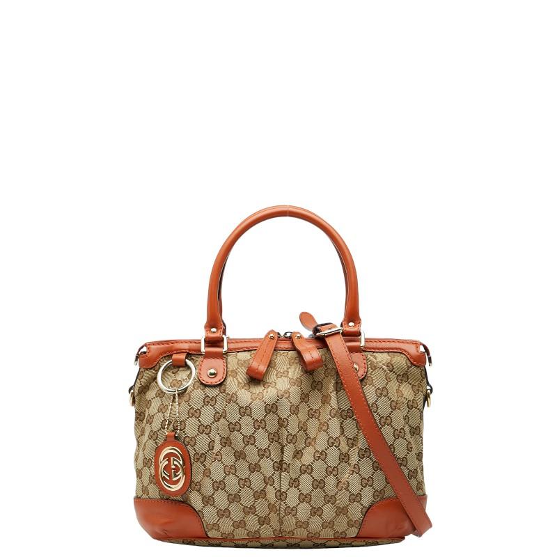 GUCCI（グッチ） GGキャンバス スーキー ハンドバッグ ショルダー 