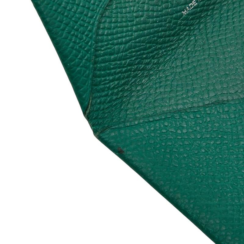 HERMES（エルメス） バスティア コインケース グリーン ヴォーエプソン
