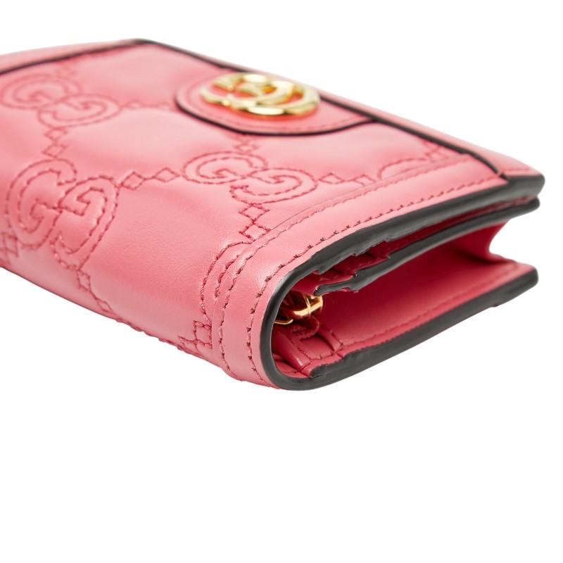GUCCI（グッチ） GGマトラッセ 二つ折り財布 コンパクトウォレット