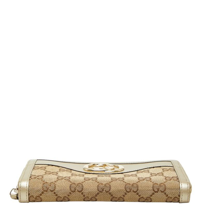 GUCCI（グッチ） GGキャンバス インターロッキングG ラウンド