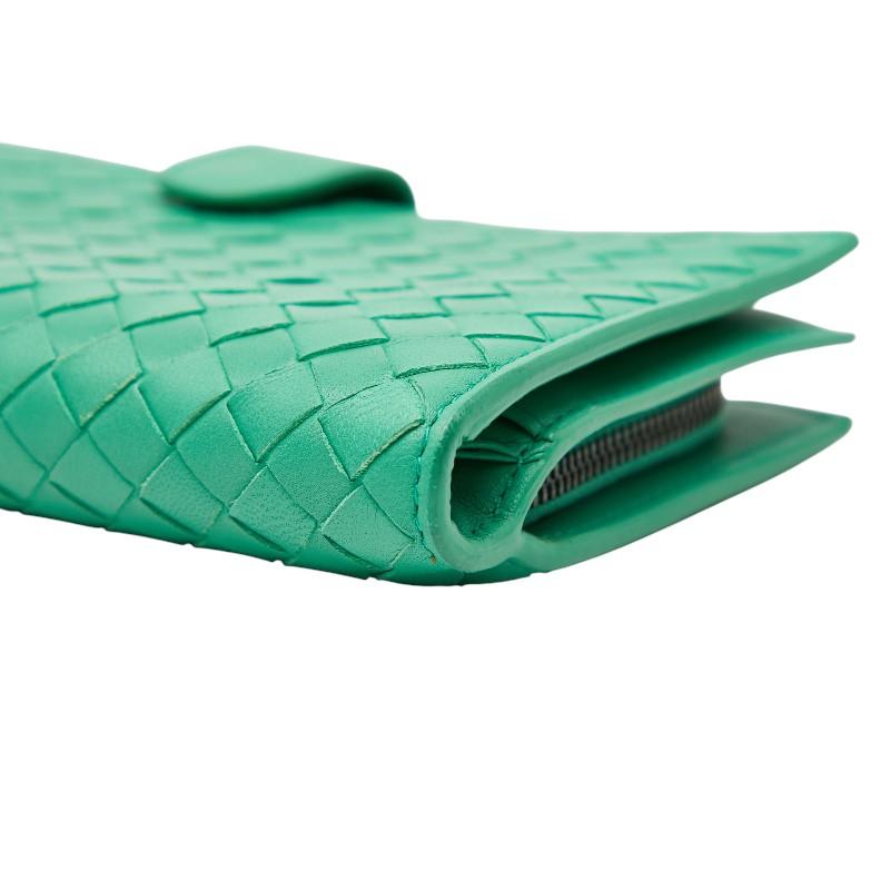 ボッテガヴェネタ イントレチャート ラウンドファスナー 長財布