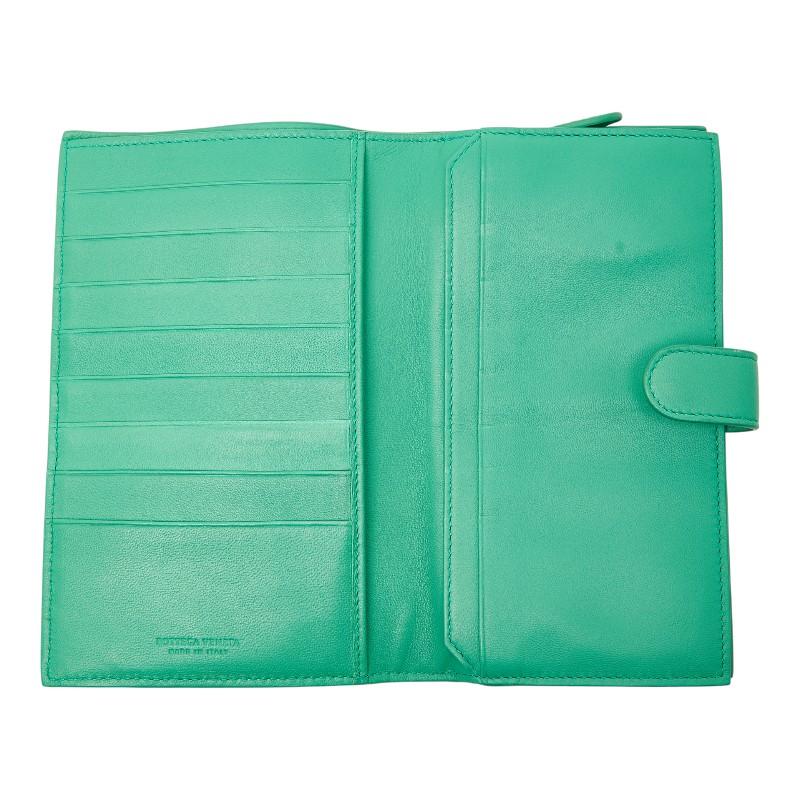 ボッテガヴェネタ イントレチャート ラウンドファスナー 長財布