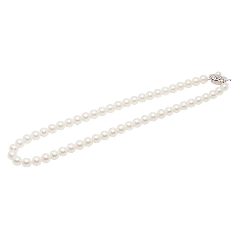 タサキ SV シルバー アコヤパール7.5~8mm ネックレス レディース