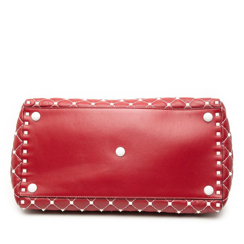 VALENTINO（ヴァレンティノ） ガラヴァーニ スタッズ ボストンバッグ
