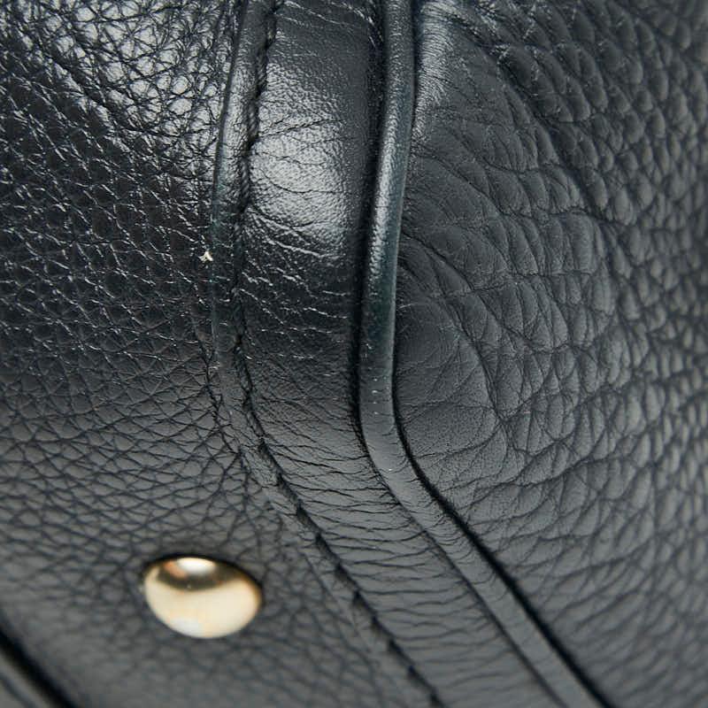 グッチ GGキャンバス ミニボストンバッグ ショルダーバッグ 2WAY 269876 ブラック キャンバス レザー レディース GUCCI 【中古】 GUCCI（グッチ） GGキャンバス ミニボストンバッグ ショルダーバッグ