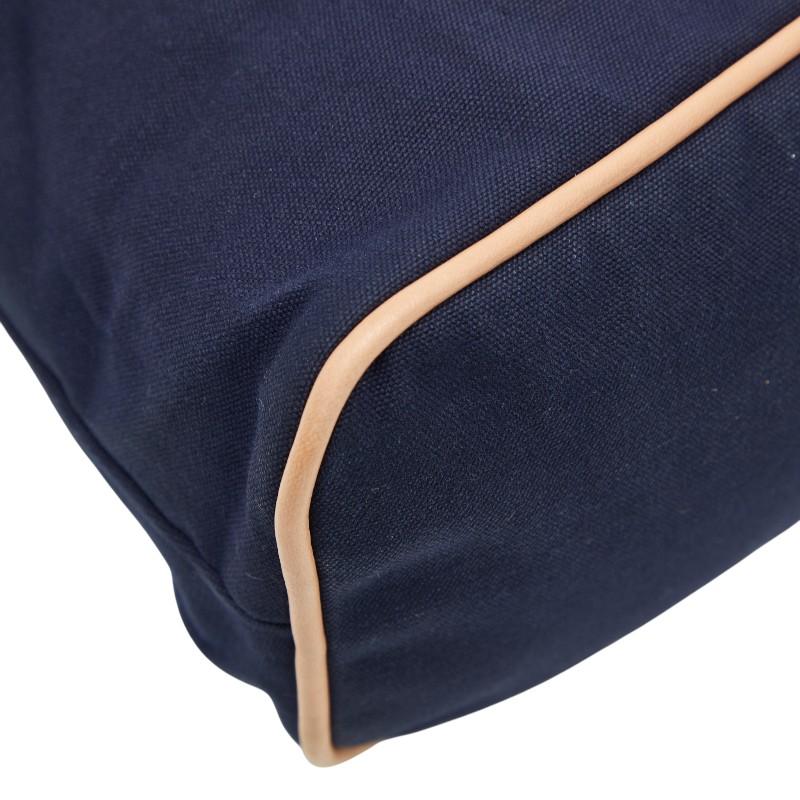 HERMES（エルメス） ボリードポーチGM ポーチ ネイビー キャンバス