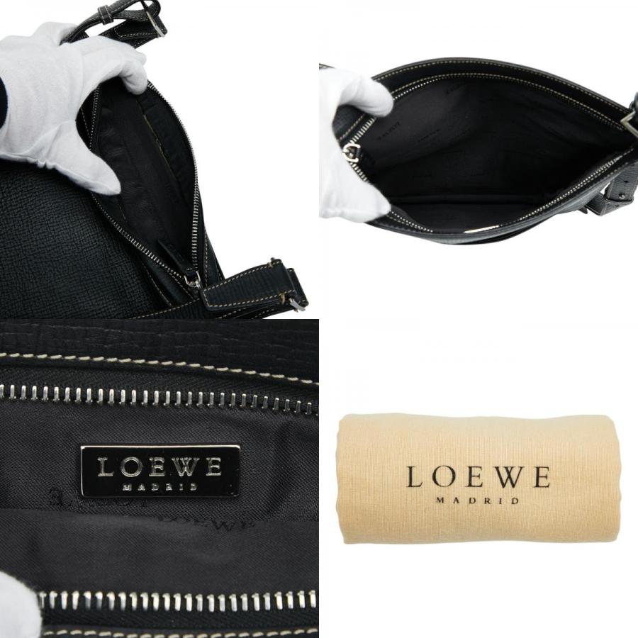 【正規品】LOEWE ロゴキャンバス ショルダーバッグ（2005年頃） ロエベ LOEWE LOEWE ショルダーバッグ PUZZLE FOLD POUCH C510PT1X01