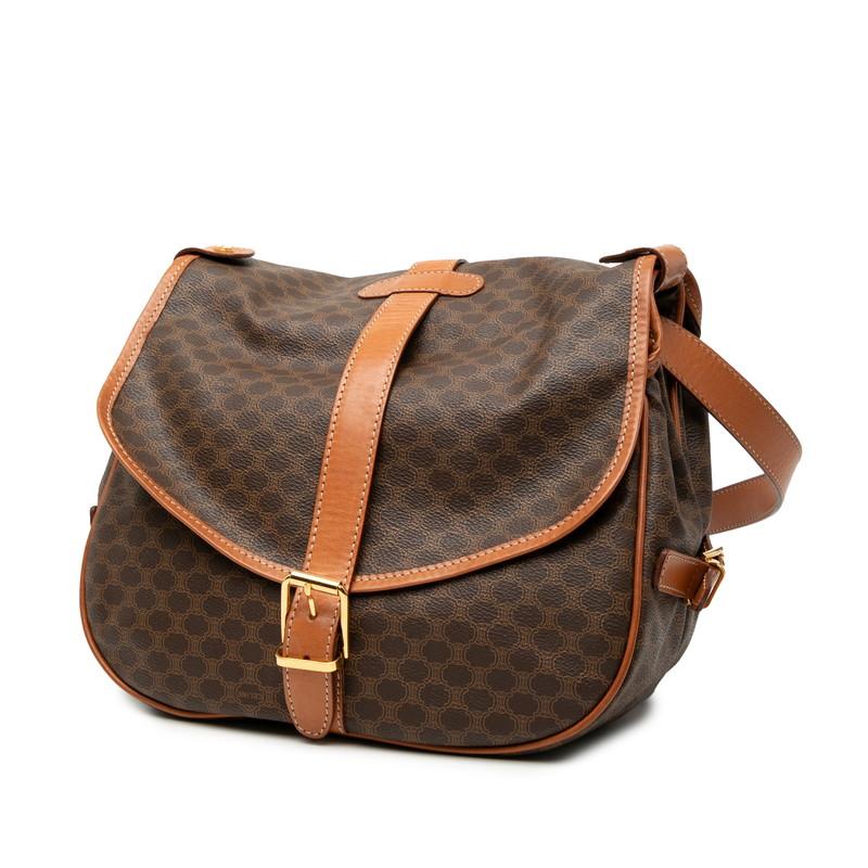CELINE（セリーヌ） マカダム ショルダーバッグ メッセンジャー 斜め 