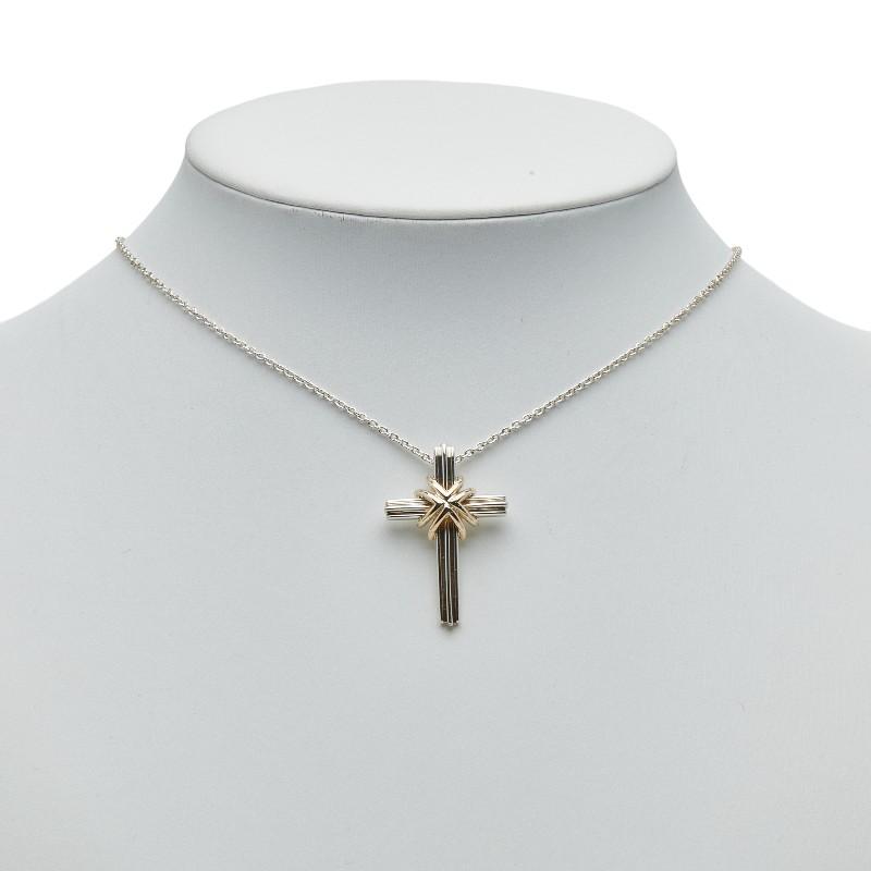 TIFFANY&Co.（ティファニー） シグネチャークロス ネックレス SV925