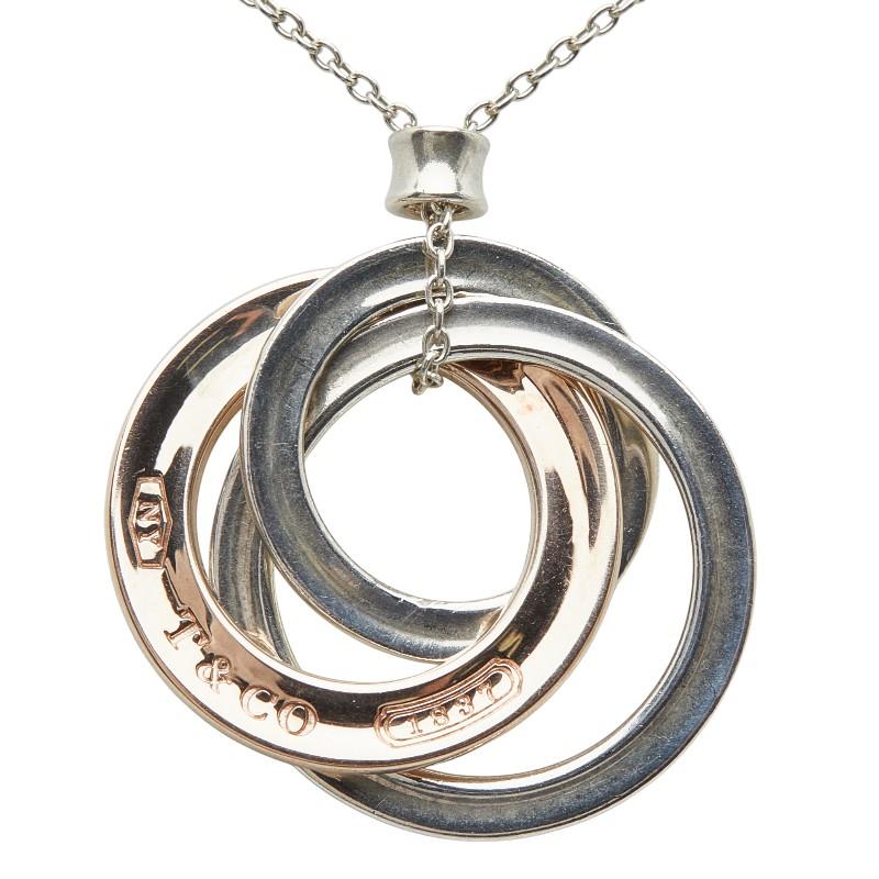 TIFFANY&Co.（ティファニー） トリプルサークル ネックレス シルバー