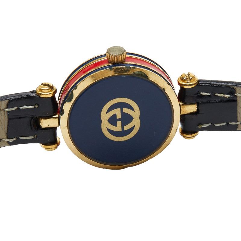 稼動品　GUCCI グッチ　5200L シェリーライン文字盤　純正ベルト　腕時計 GUCCI（グッチ） シェリーライン 腕時計 社外品ベルト クオーツ