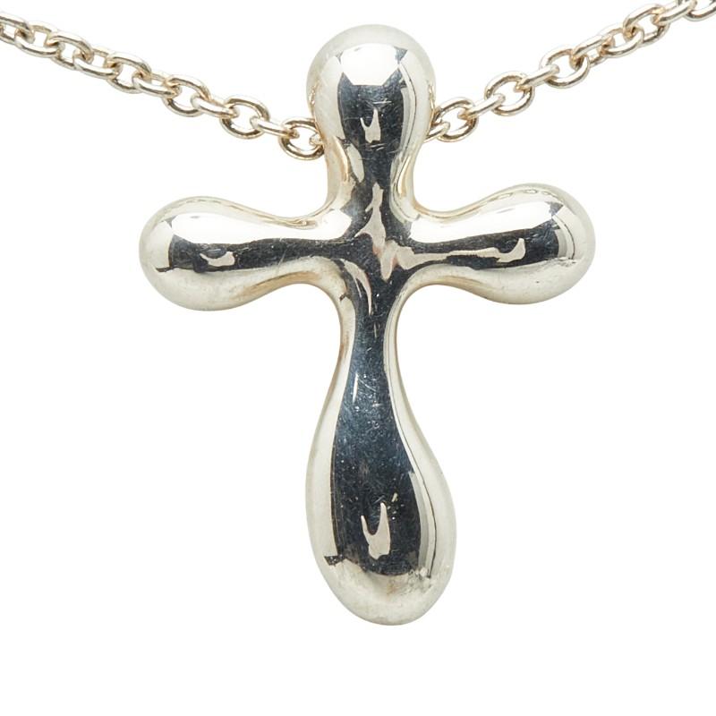 TIFFANY&Co.（ティファニー） クロス ネックレス SV925 シルバー