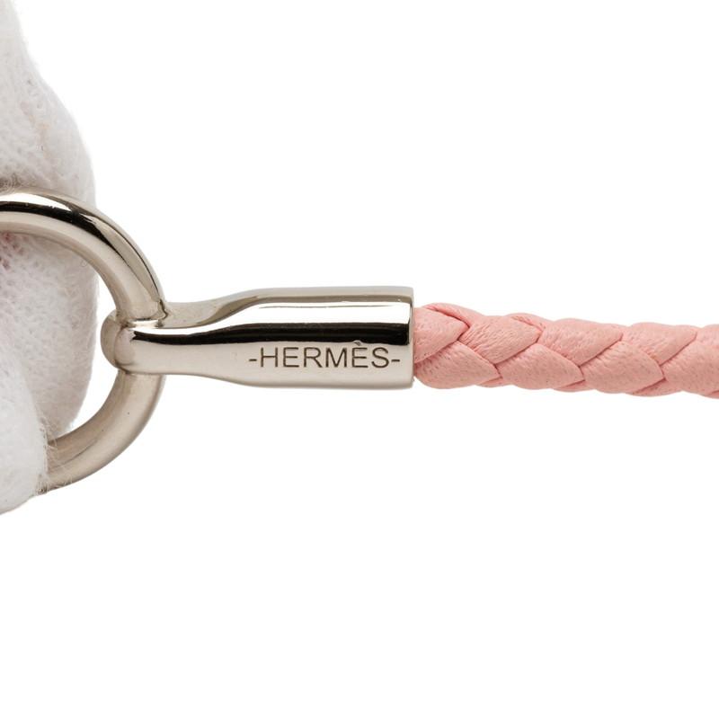 HERMES（エルメス） グレナン ドゥブルトゥール ブレスレット ローズ