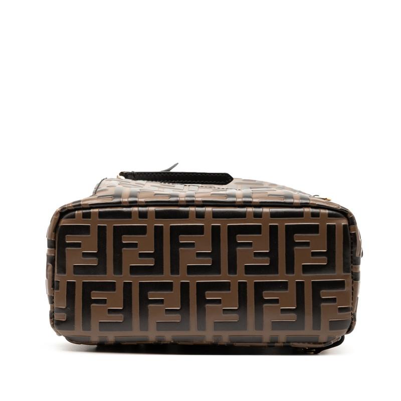 FENDI（フェンディ） ズッカ リュック バックパック 8BZ038 ブラウン