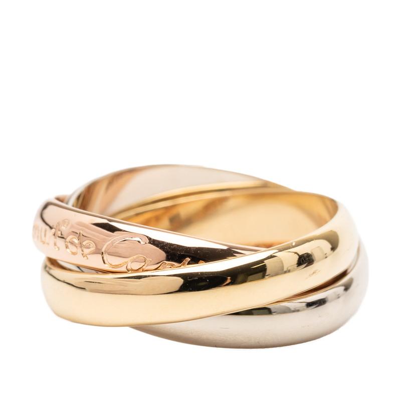 Cartier（カルティエ） トリニティ リング 指輪 #49 K18YG イエロー