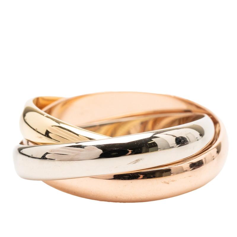 Cartier（カルティエ） トリニティ リング 指輪 #49 K18YG イエロー