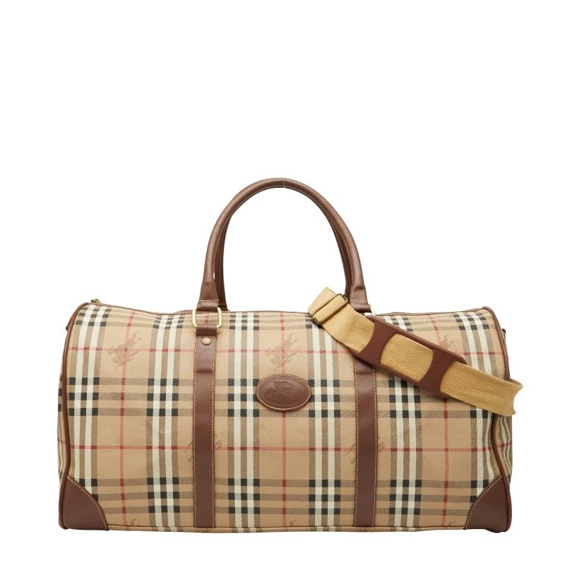 BURBERRY 2way ボストン　メッセンジャーバッグ　レザー 大容量 BURBERRY 2way ボストン メッセンジャーバッグ レザー 大容量 BURBERRY