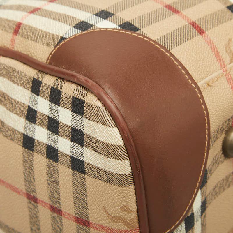 BURBERRY（バーバリー） ノバチェック シャドーホース ボストンバッグ