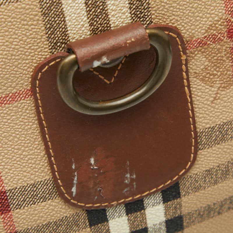 BURBERRY（バーバリー） ノバチェック シャドーホース ボストンバッグ