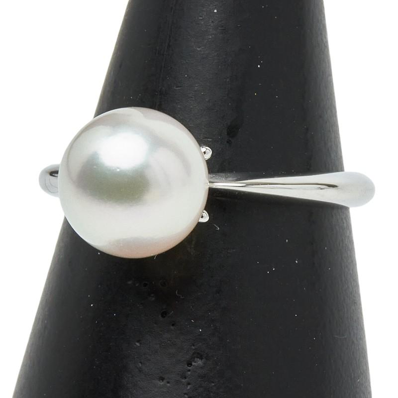 MIKIMOTO（ミキモト） Pt950 プラチナ アコヤパール9mm リング 指輪