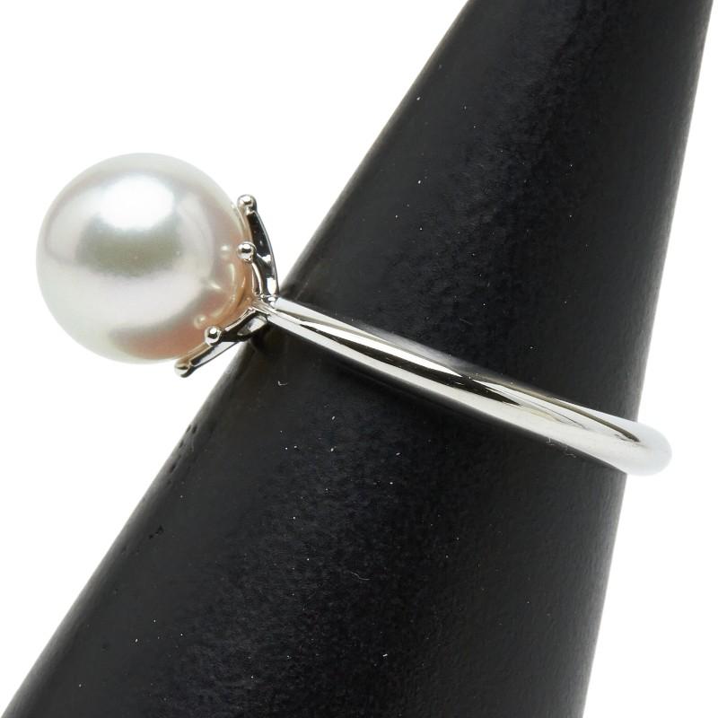 MIKIMOTO（ミキモト） Pt950 プラチナ アコヤパール9mm リング 指輪