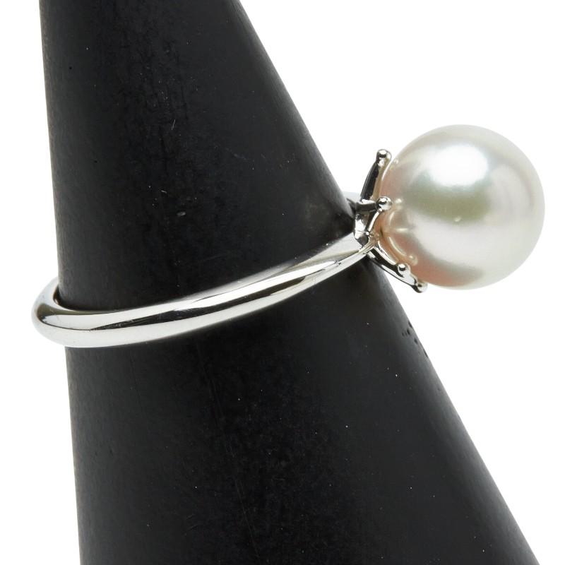 MIKIMOTO（ミキモト） Pt950 プラチナ アコヤパール9mm リング 指輪