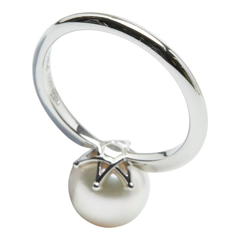 【セール】MIKIMOTOアコヤ真珠 パールリング Pt950 MIKIMOTO（ミキモト） パールリング Pt950 プラチナ 指輪 リング