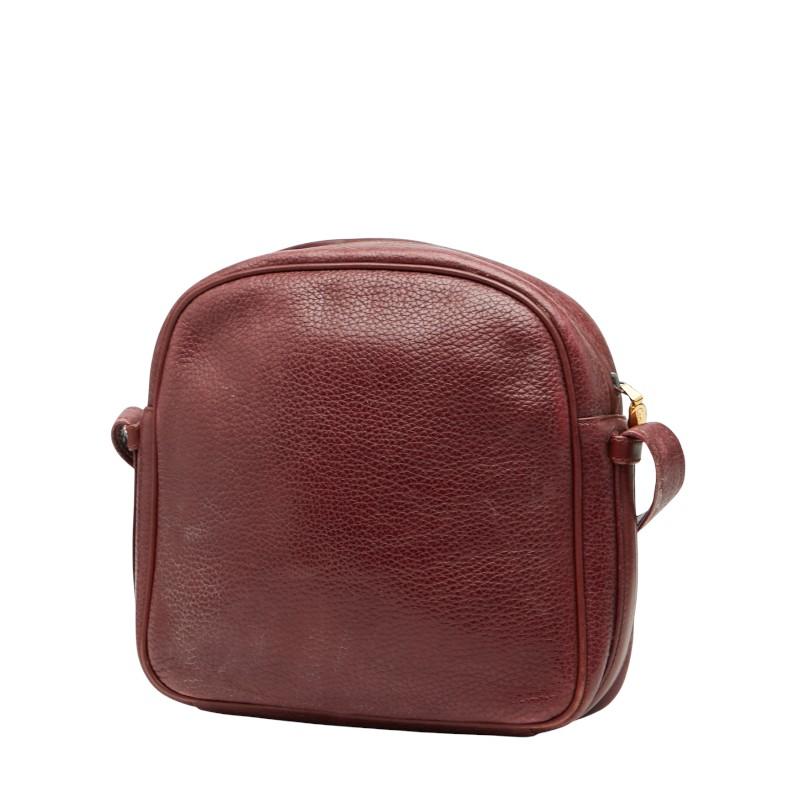 Cartier（カルティエ） マストライン ショルダーバッグ ワインレッド