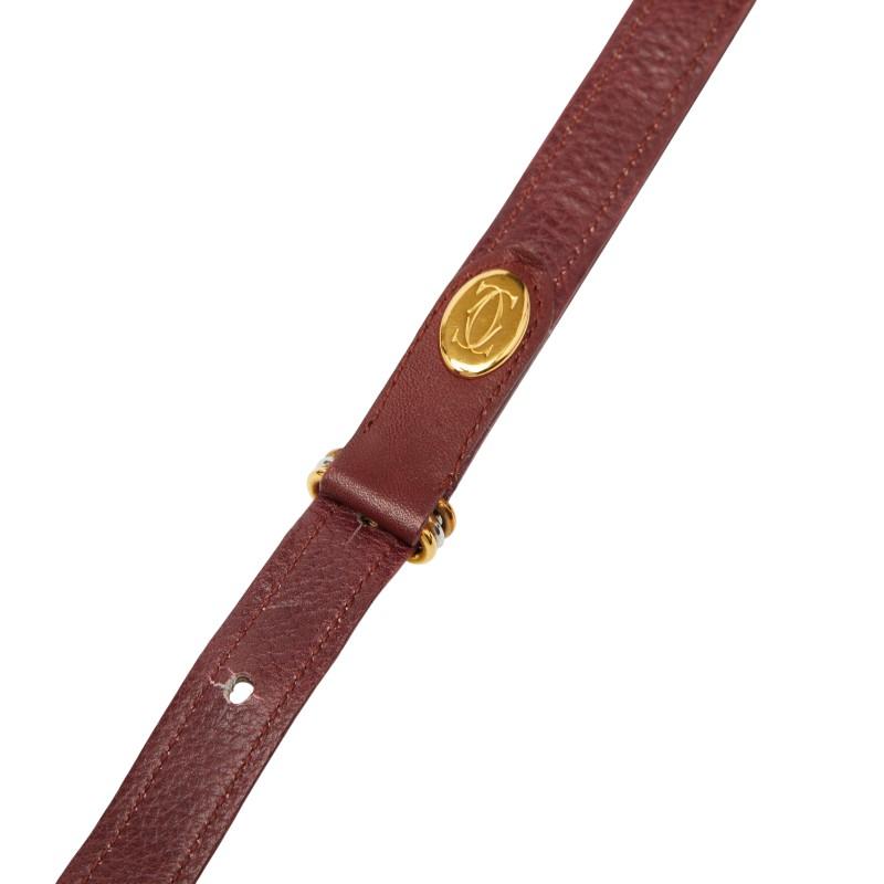 Cartier（カルティエ） マストライン ショルダーバッグ ワインレッド