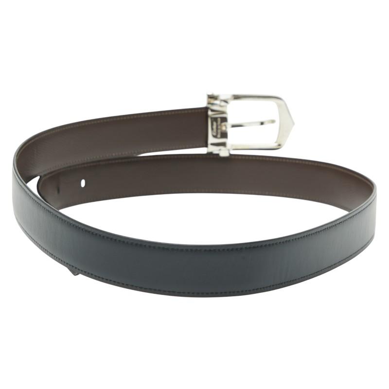 Cartier（カルティエ） ベルト ブラック レザー メンズ 【中古