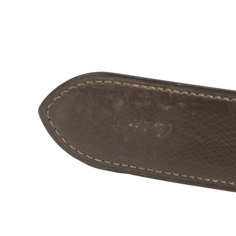 Cartier（カルティエ） ベルト ブラック レザー メンズ 【中古