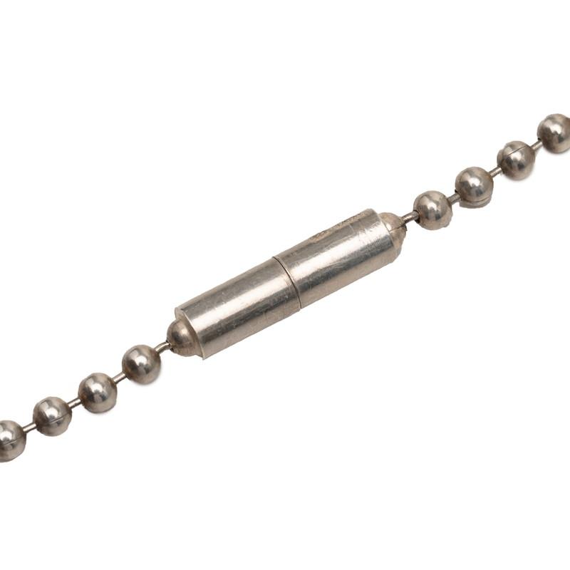 GUCCI（グッチ） ドッグタグ IDタグ ネックレス SV925 シルバー メンズ