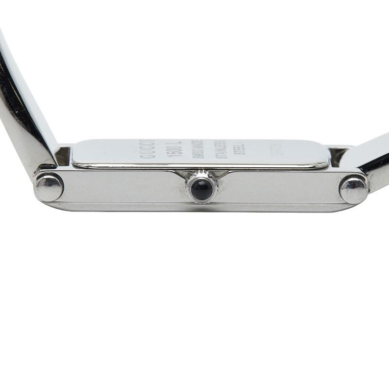 GUCCI（グッチ） シェル文字盤(ブルー) 腕時計 バングルウォッチ 1500L