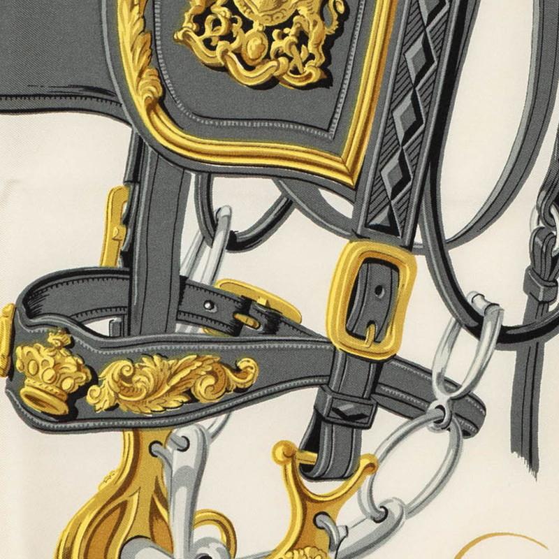 HERMES（エルメス） カレ90 BRIDES de GALA 式典用の馬勒 スカーフ