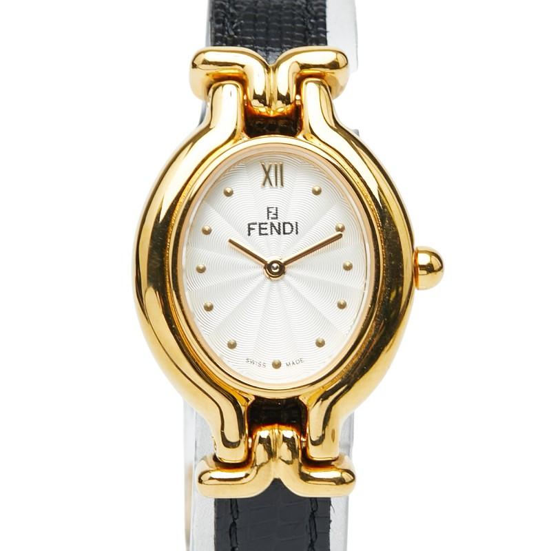 【稼働/新品電池】フェンディ　カメレオン　チェンジベルト　640L ゴールド FENDI（フェンディ） カメレオン チェンジベルト5色 腕時計 640L