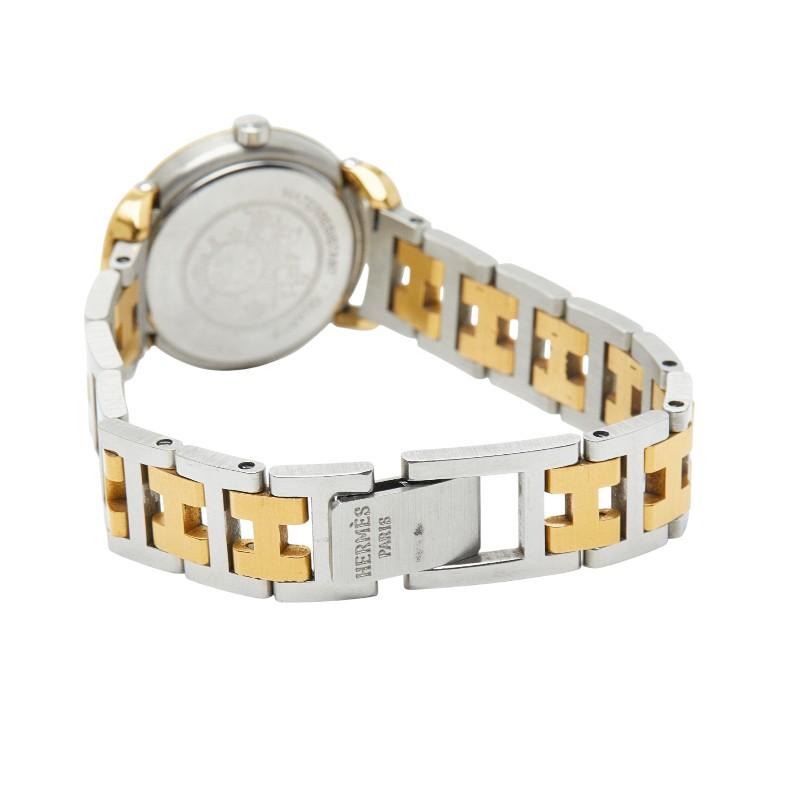 HERMES（エルメス） プルマン 腕時計 クオーツ ホワイト文字盤