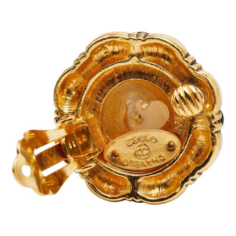 CHANEL（シャネル） ヴィンテージ パール イヤリング ゴールド メッキ