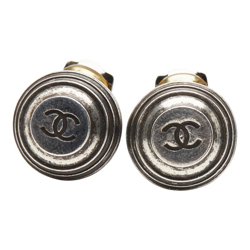 CHANEL（シャネル） ココマーク イヤリング シルバー メタル