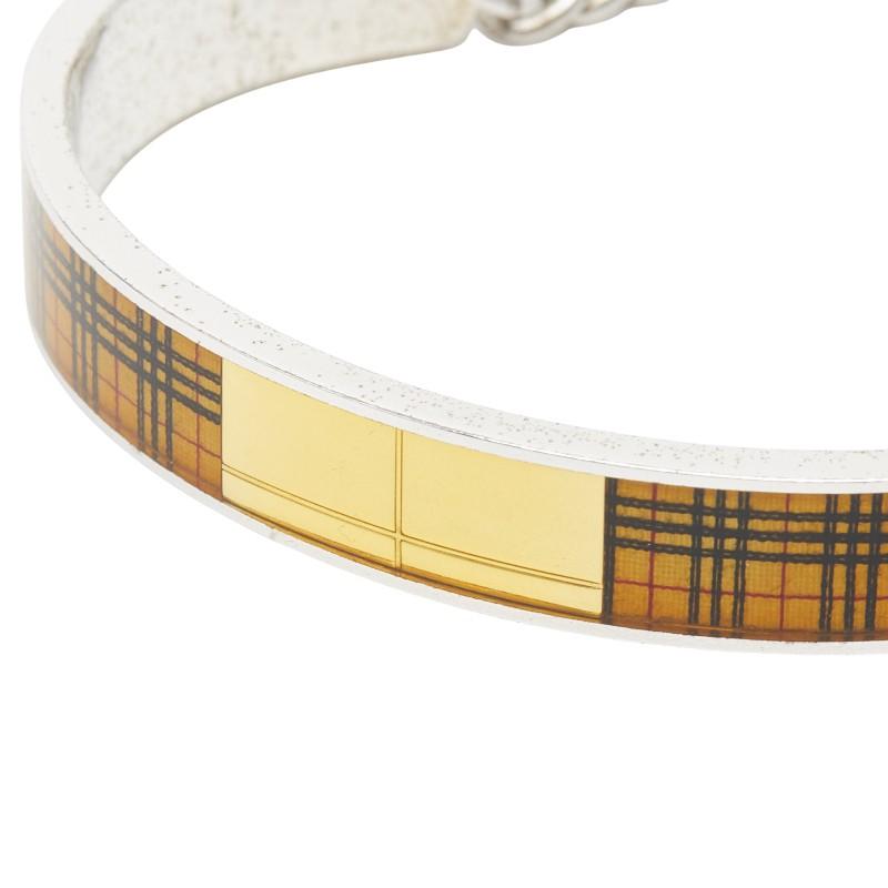 BURBERRY（バーバリー） ノバチェック ブレスレット シルバー ゴールド