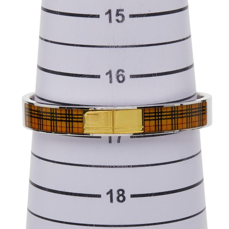 BURBERRY（バーバリー） ノバチェック ブレスレット シルバー ゴールド