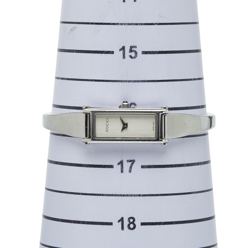 GUCCI（グッチ） 腕時計 バングルウォッチ 1500L クオーツ シルバー