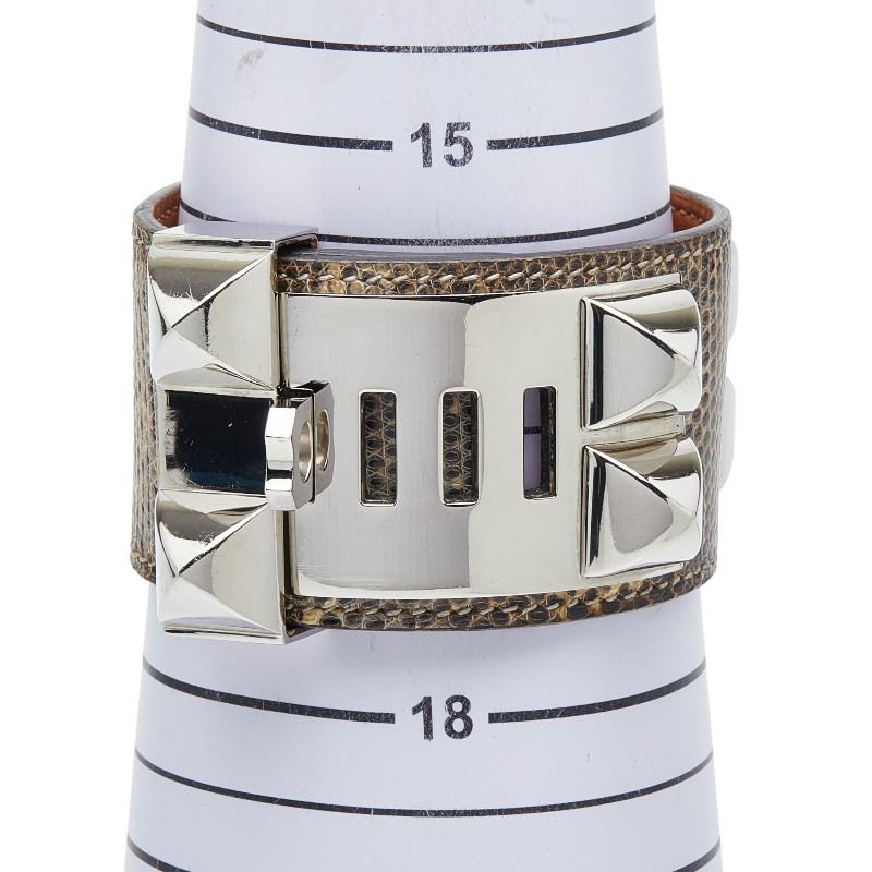 エルメス HERMES コリエドシアン バングル ブレスレット ブラウン HERMES（エルメス） コリエドシアン バングル ブレスレット #S