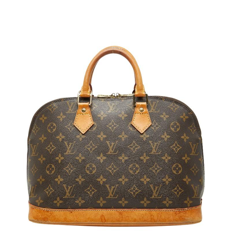 ルイ ヴィトン モノグラム アルマPM ハンドバッグ M51130 ブラウン PVC レザー レディース LOUIS VUITTON 【中古】 LOUIS VUITTON（ルイ・ヴィトン） ルイ ヴィトン モノグラム アルマPM