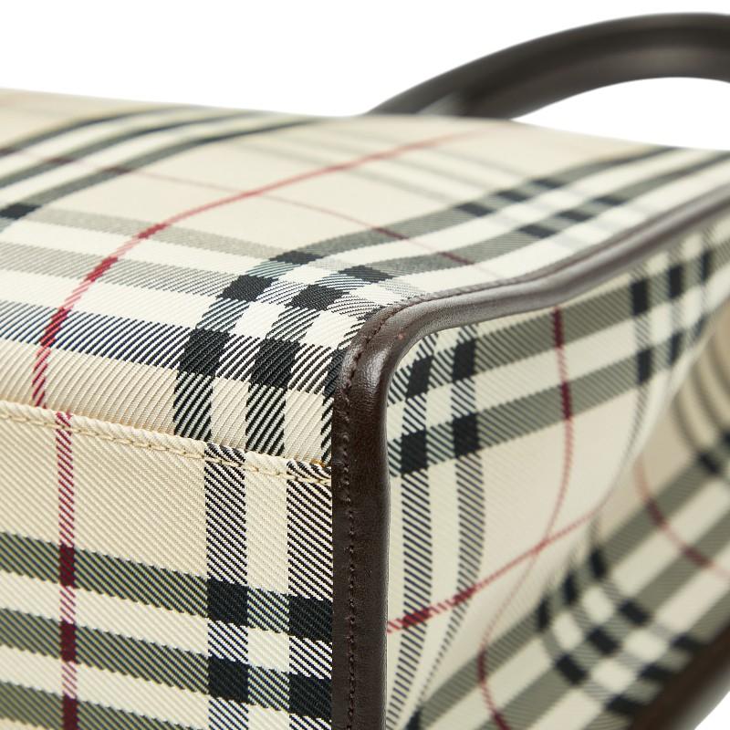 BURBERRY（バーバリー） ノバチェック トートバッグ ハンドバッグ
