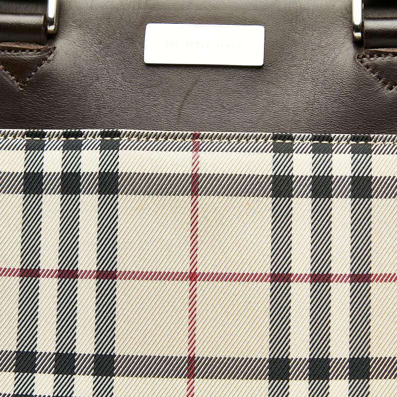 BURBERRY（バーバリー） ノバチェック トートバッグ ハンドバッグ