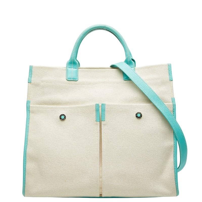 ティファニー ハンドバッグ ショルダーバッグ 2WAY レザー レディース TIFFANY&amp;Co. 【234-66372】 Tiffany & Co. - ティファニー ハンドバッグ ショルダーバッグ 2WAY