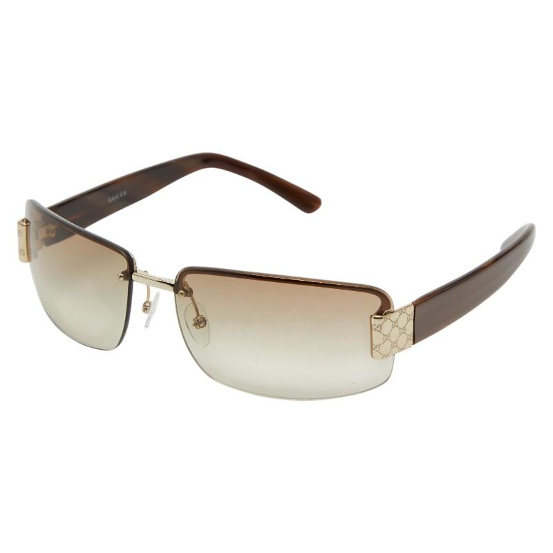 GUCCI グッチ GG1797 サイドロゴゴールド　グラデーション　サングラス GUCCI（グッチ） サングラス GG1797/S ゴールド プラスチック