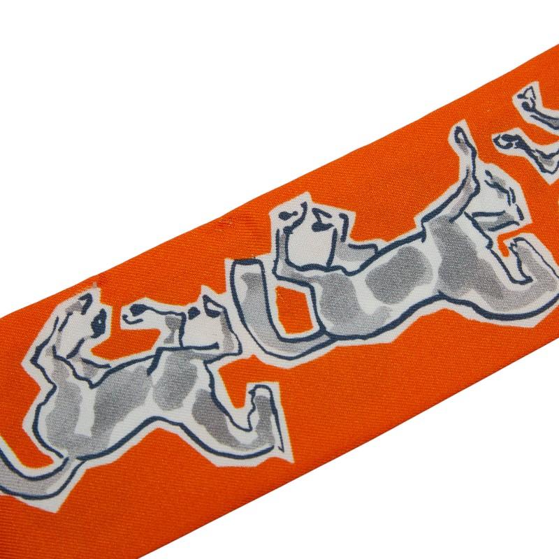 HERMES（エルメス） ツイリー chevaux en liberte 自由の馬 スカーフ